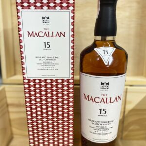 Rượu The Macallan 15 Double Cask phiên bản mới 2025