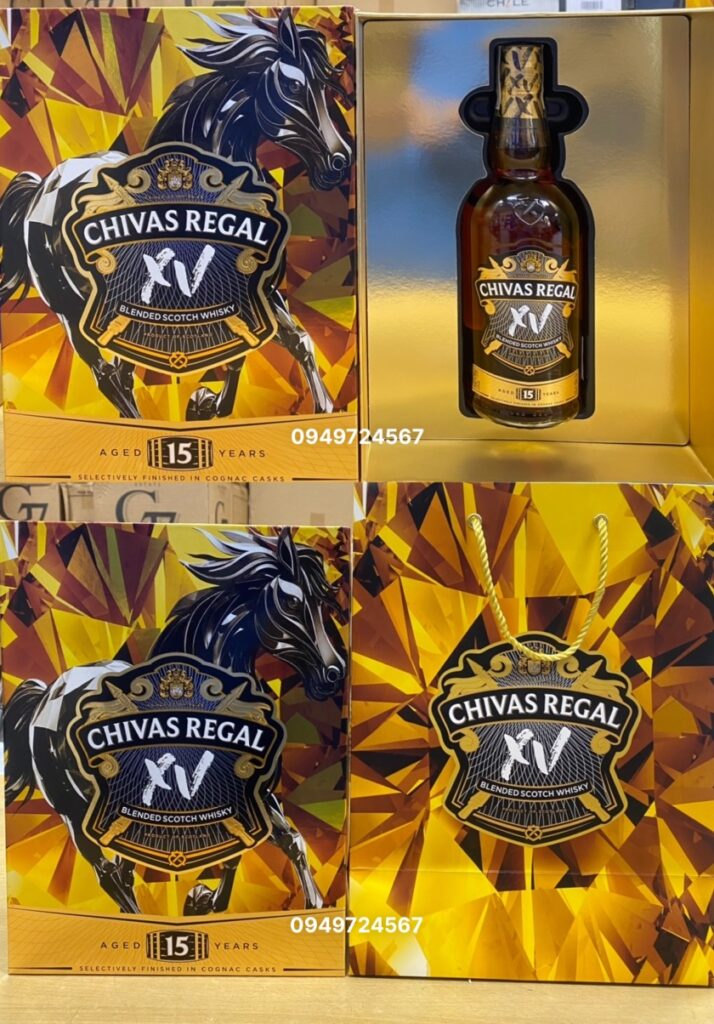 Set Rượu Chivas 15 Quà Biếu 2026 ( NEW )