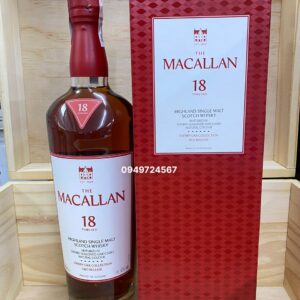 Rượu Macallan 18 Sherry phiên bản 2025 Release