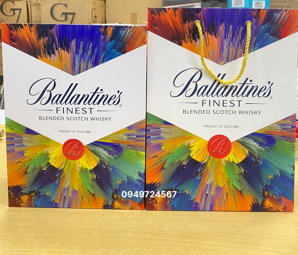 Rượu Ballantines Finest Hộp Quà Mới Nhất 2027