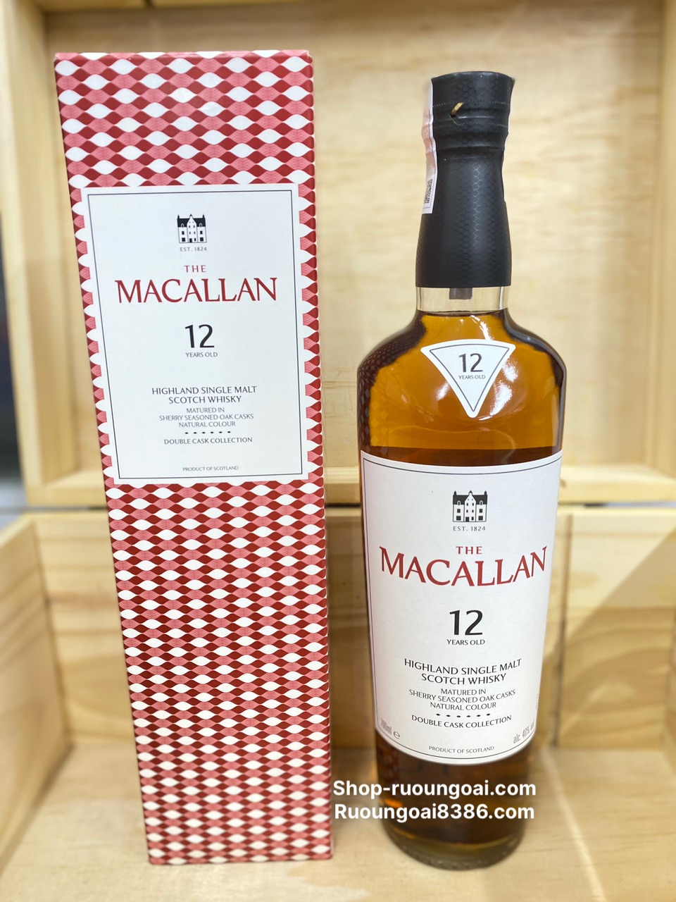 Rượu The Macallan 12 Double Cask phiên bản mới 2025