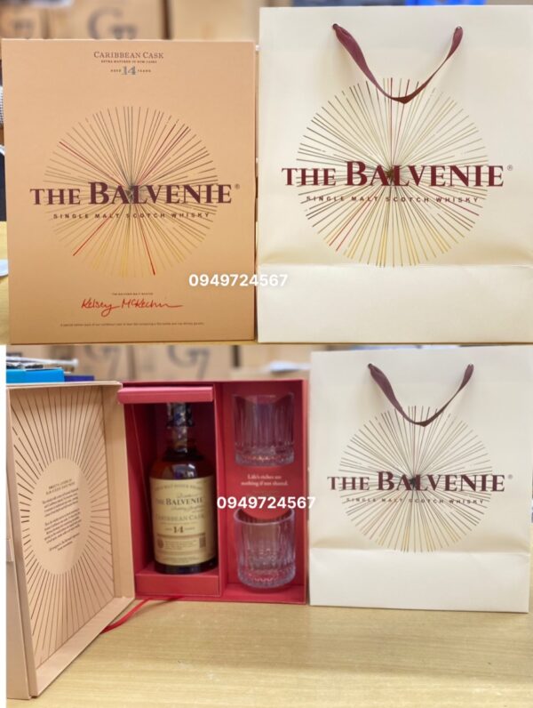 Set Rượu The Balvenie 14 Quà Biếu 2026 ( NEW )