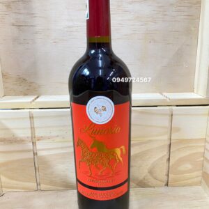 Rượu vang con ngựa Lunaria đóng lãng quà