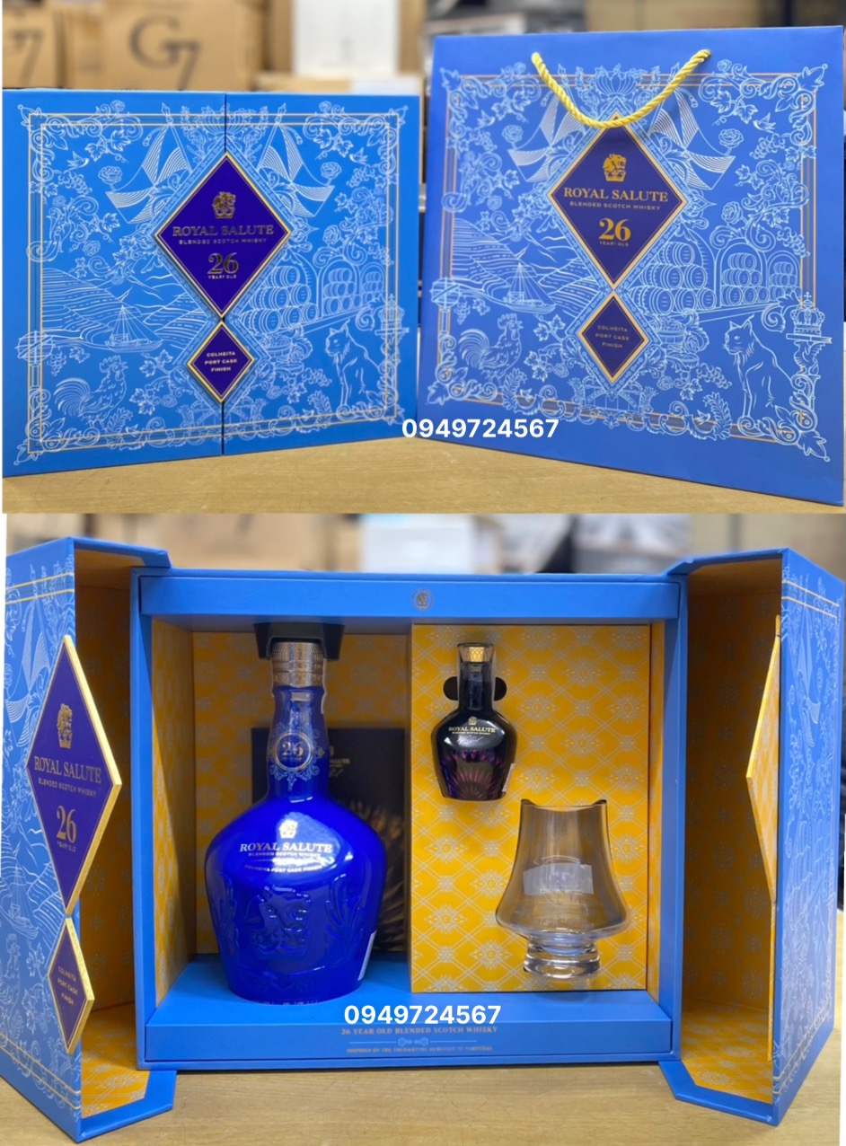 Rượu Chivas Royal Salute 26 Hộp Quà biếu ( Gift box )