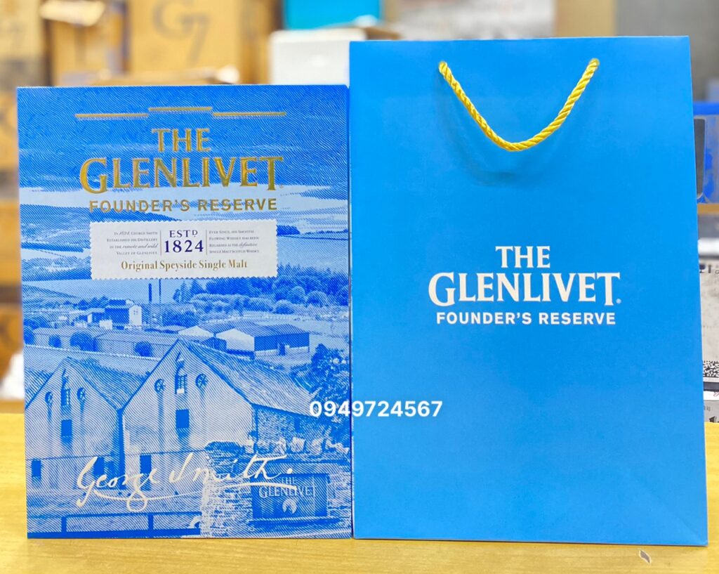 Rượu GlenLivet Fouder Hộp Quà Mới Nhất 2027