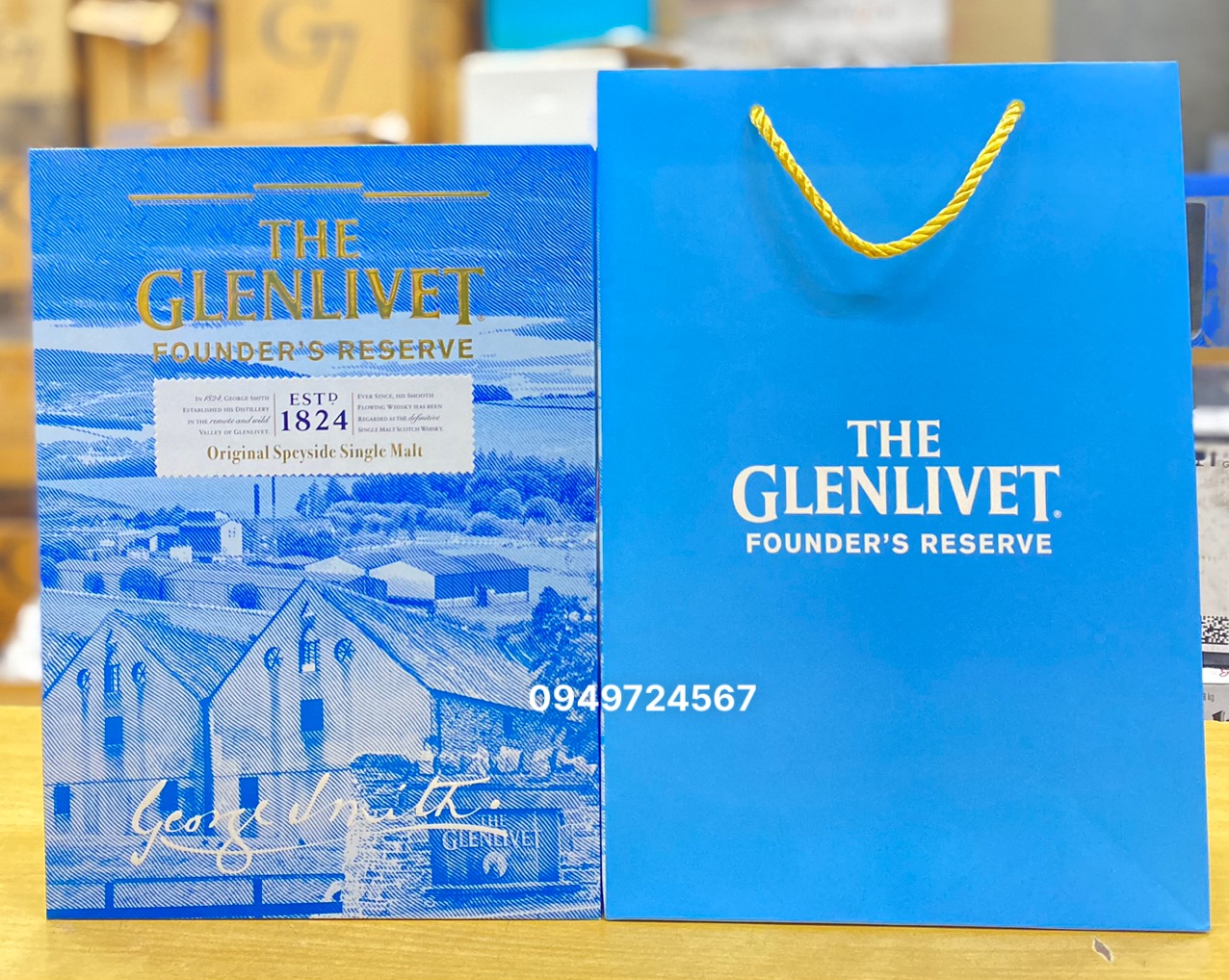 Rượu GlenLivet Fouder Hộp Quà Mới Nhất 2027