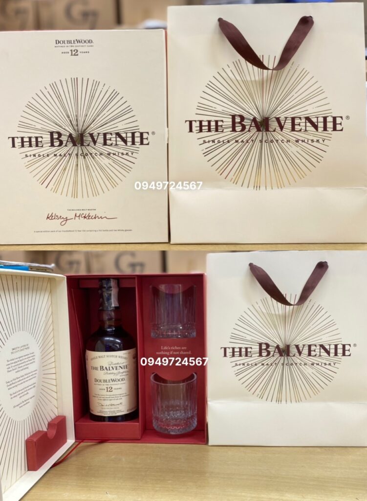 Set rượu The Balvenie 12 hộp quà biếu 2026