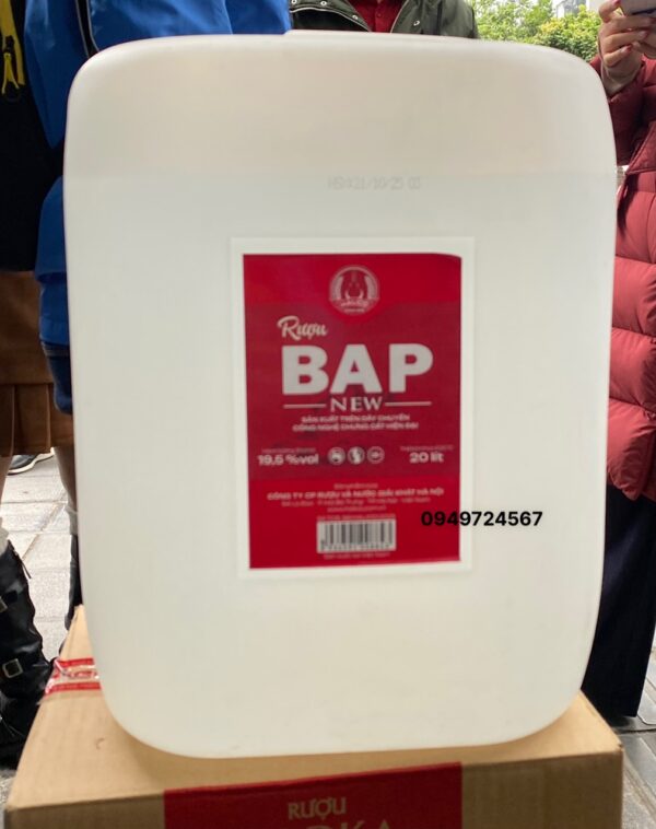 Rượu Bap Halico Can 20 Lít ( New )