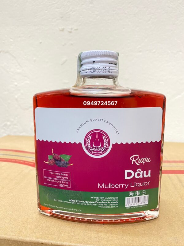 Rượu Dâu Mulberry 250ml ( Halico )