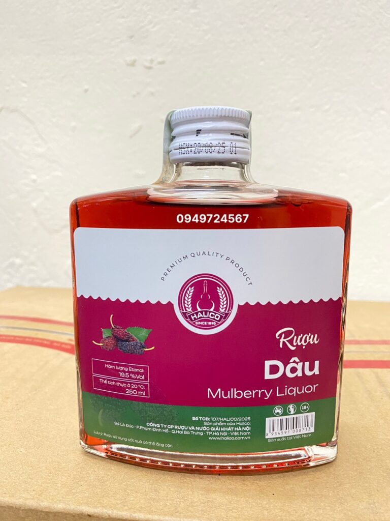 Rượu Dâu Mulberry 250ml ( Halico )