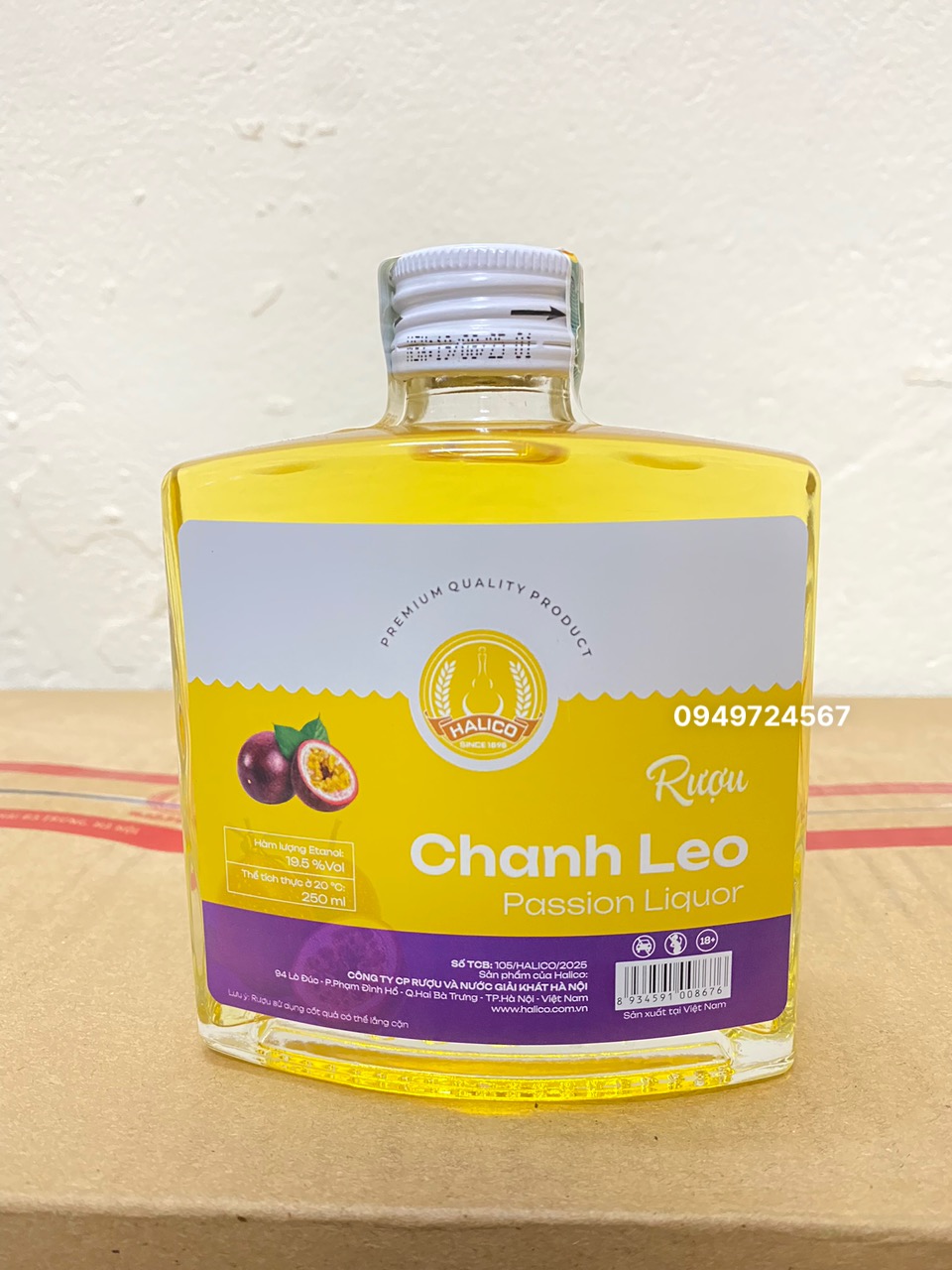 Rượu Chanh Leo Passion Liquor 250ml