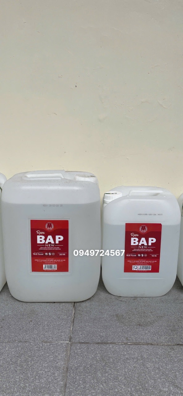 Rượu Can BAP 10L – 19,5%